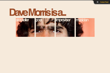 Our own designers personal premium webpage.<br/>Includes iPhone Design<br/><a href='http://www.davemorrisisa.com'>View Site</a>